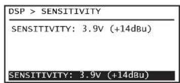 QSC GXD 8 - SENSITIVITY - 2