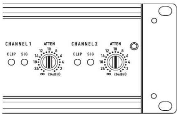 QSC CMX800Va - LED-Anzeigen - 3