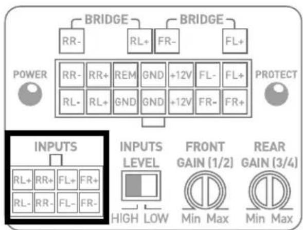 FOCAL Impulse 4.320 - - Your head unit is equipped with RCA outputs - 2