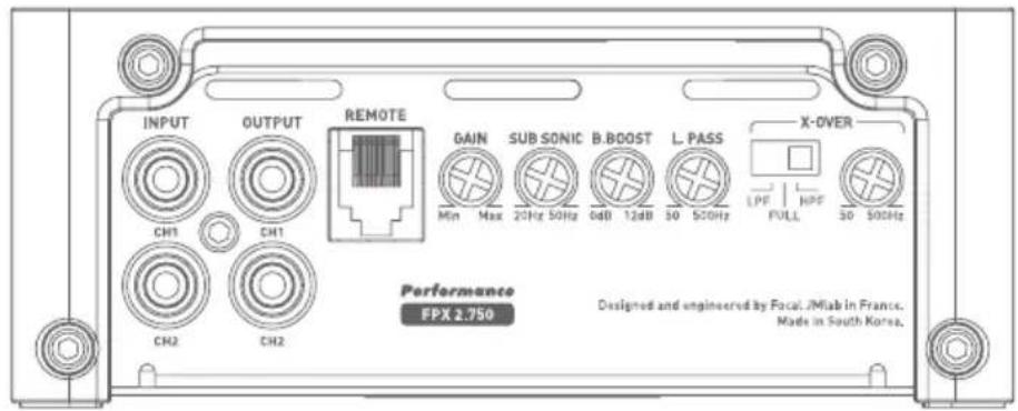 FOCAL FPX 4.800 - FPX PREMIUM AMPLIFIER - 2
