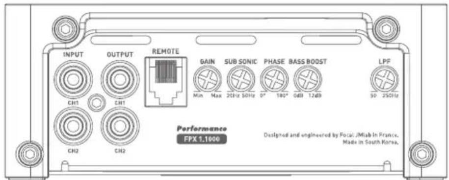 FOCAL FPX 4.800 - FPX PREMIUM AMPLIFIER - 4