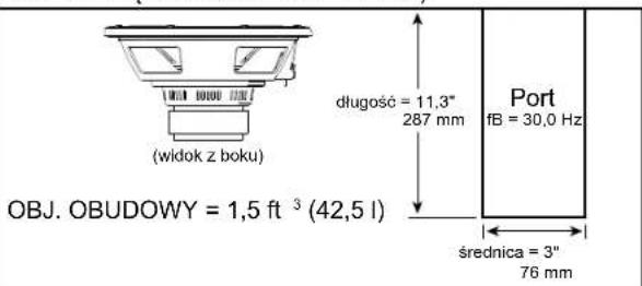 INFINITY Reference 1270 - OBJETOSC OBUDOWY WENTYLOWANEJ (UWZGL, PRZESUNIECIE GLOSNIKA/PORTU) - 1