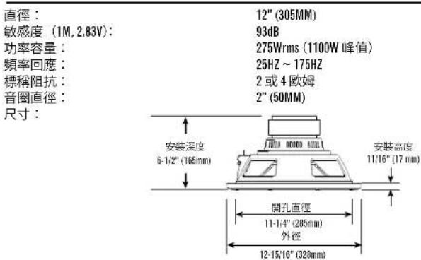 INFINITY Reference 1270 - 規格 - 1