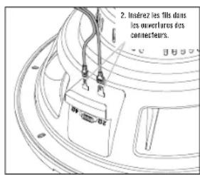 INFINITY Reference 1270 - BRANCHEMENT DE L'AMPLIFICATEUR - 1