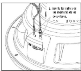 INFINITY Reference 1270 - CONEXION DEL AMPLIFICADOR - 1