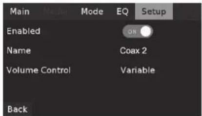 NAD M32 - SOURCE SETUP (CONFIGURATION DES SOURCES) - 3