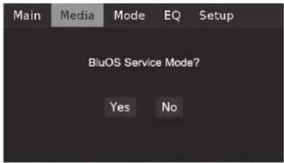 NAD M32 - MODE DE SERVICE BLUOS - 1