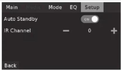 NAD M32 - CONTROL SETUP (CONFIGURATION DE LA COMMANDE) - 1