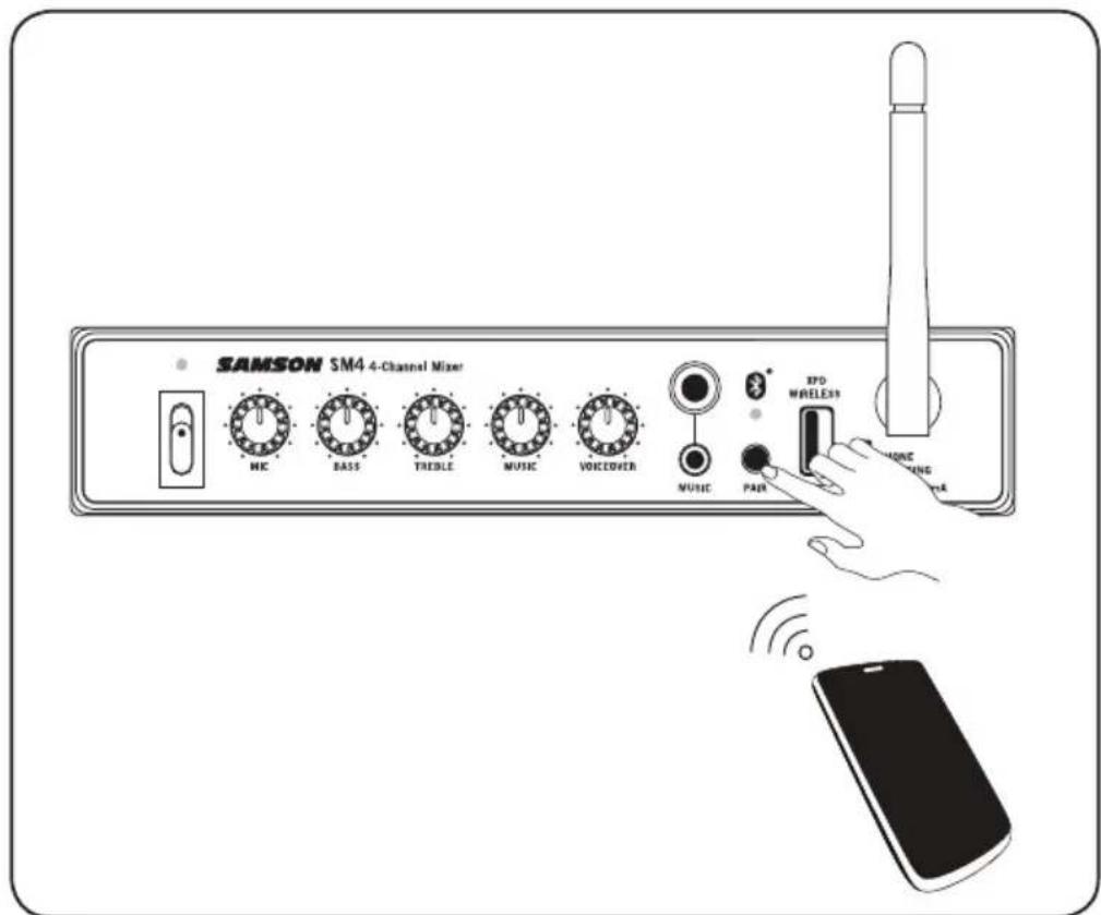 SAMSON SM4 - Accoppiamento con un dispositivo Bluetooth® - 1