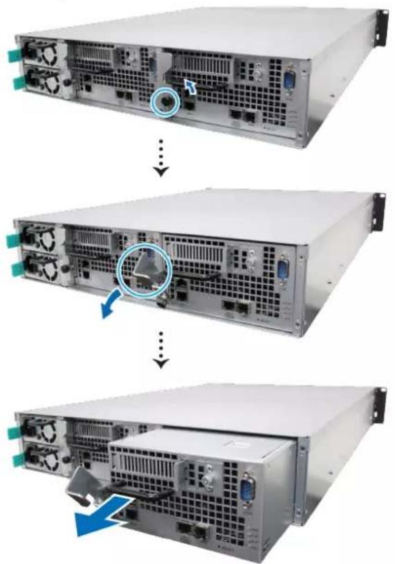 SYNOLOGY RackStation SA3200D - Pour installer le module de RAM : - 1