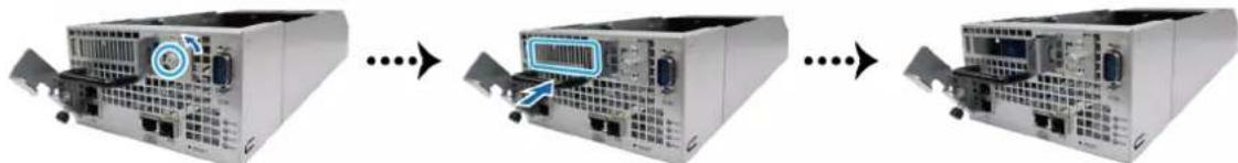 SYNOLOGY RackStation SA3200D - Installation de cartes d'extension PCIe - 1