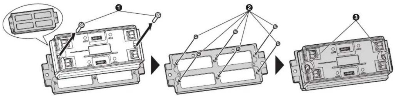 PANASONIC VLVM602 - Example: Module 4 boutons - 1