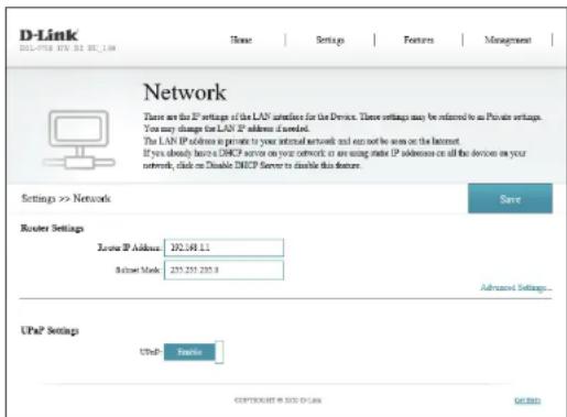 D-LINK DSL3788 - Paramètres avances - 1