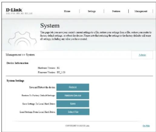 D-LINK DSL3788 - Système - 1