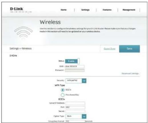D-LINK DSL3788 - WPA/WPA2 - 1