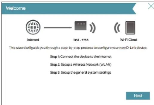 D-LINK DSL3788 - Assistant de configuration - 2