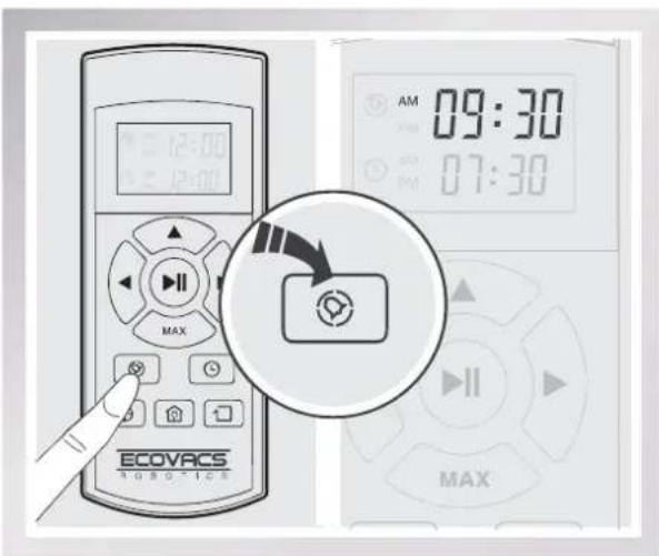 ECOVACS Deebot M82 - Schedule the Cleaning Time - 2