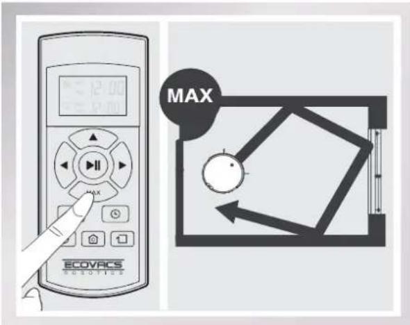 ECOVACS Deebot M82 - MAX-Reinigungsmodus - 1