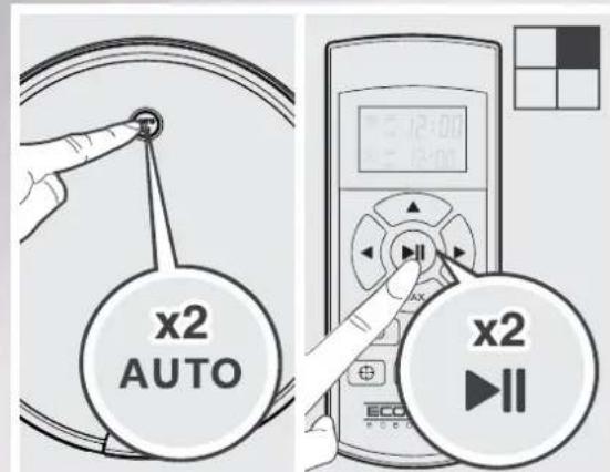 ECOVACS Deebot M82 - Modo de divisão unicia - 1