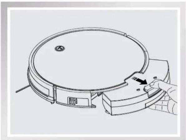 ECOVACS Deebot M82 - Contenedores de sociedad y filtros - 1