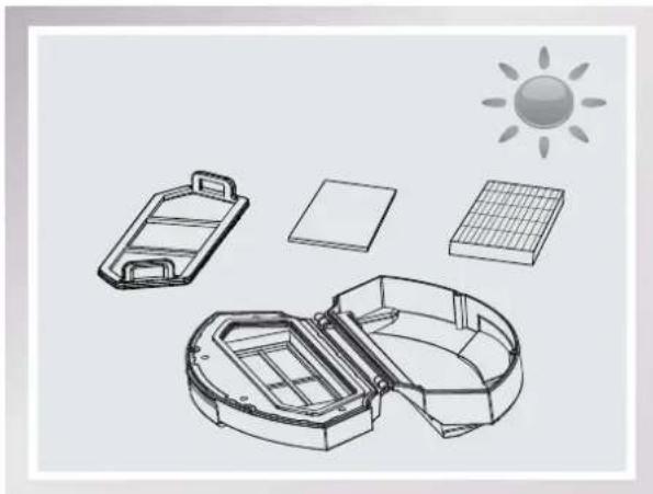 ECOVACS Deebot M82 - Bac à poussière et filtres - 4