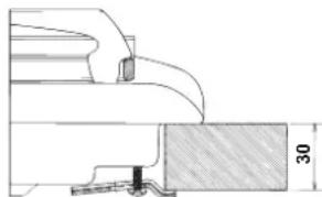 INDESIT PIM 640 AS (IX) EX - Haken-Befestigungsschema - 2