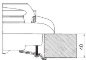INDESIT PIM 640 AS (IX) EX - Haken-Befestigungsschema - 3