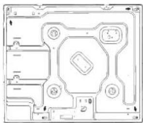 INDESIT PIM 640 AS (IX) EX - Scheme de fixation des crochets - 4