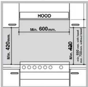 INDESIT KN3C62A(W)U S - Plaatsen en waterpas zetten - 1