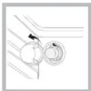 INDESIT KN3C62A(W)U S - Подмяна на лампичката за осветяване на фурната - 1