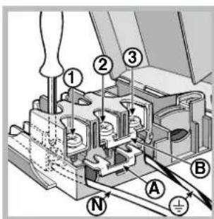 INDESIT KN3C62A(W)U S - Monteren voedingskabel - 2