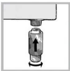 INDESIT KN3C62A(W)U S - Plaatsen en waterpas zetten - 3