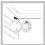 INDESIT KN3C62A(W)U S - Remplacement de l'ampoule d'éclairage du four - 1