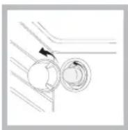 INDESIT KN3C62A(W)U S - Substituir a lâmpada de iluminação do forno - 1