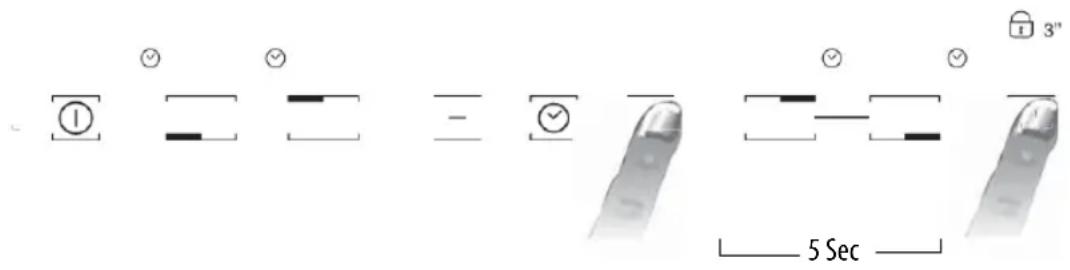 INDESIT VIA 640 0 C - Attivazione/disattivazione del segnale acustico (non disponibile sulla versione con dispositivo di scorrimento) - 1