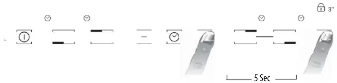 INDESIT VIA 640 0 C - Activering/deactivering van het geluidssignaal (niet beschikkaar op slider-versie) - 1