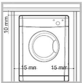 INDESIT IDV 75 (EX) - Where to install the tumble dryer - 1
