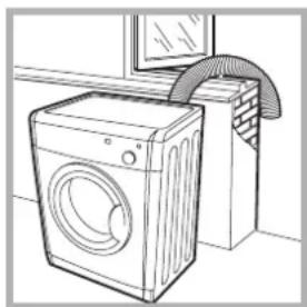 INDESIT IDV 75 (EX) - Aération par une fenêtre ouverte - 1