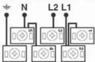 INDESIT I6VSH2(W)EX - 400V 2N~ H05VV-F 4x4 CEI-UNEL 357 46 H05RR-F 4x4 CEI-UNEL 35363 - 1