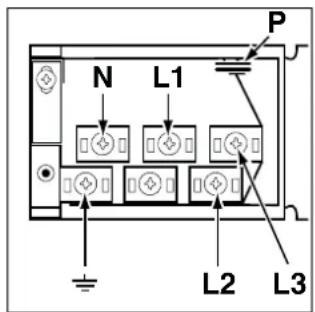 INDESIT I6VSH2(W)EX - Montaje del cable de alimentacion - 3