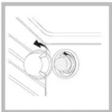 INDESIT I6VSH2(W)EX - Substituir a lâmpada de iluminação doorno - 1