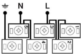 INDESIT HGM 300 K.C (WH) - Verlegen des Netzkabels - 4