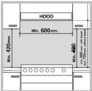 INDESIT KN3C62A(W)EU - Plaatsen en waterpas zetten - 1