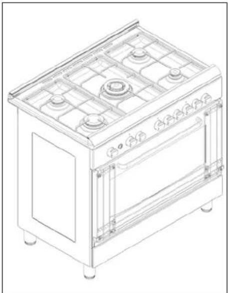 LA GERMANIA AM8 5C 61 C X T - Nettoyage interieur du four - 49