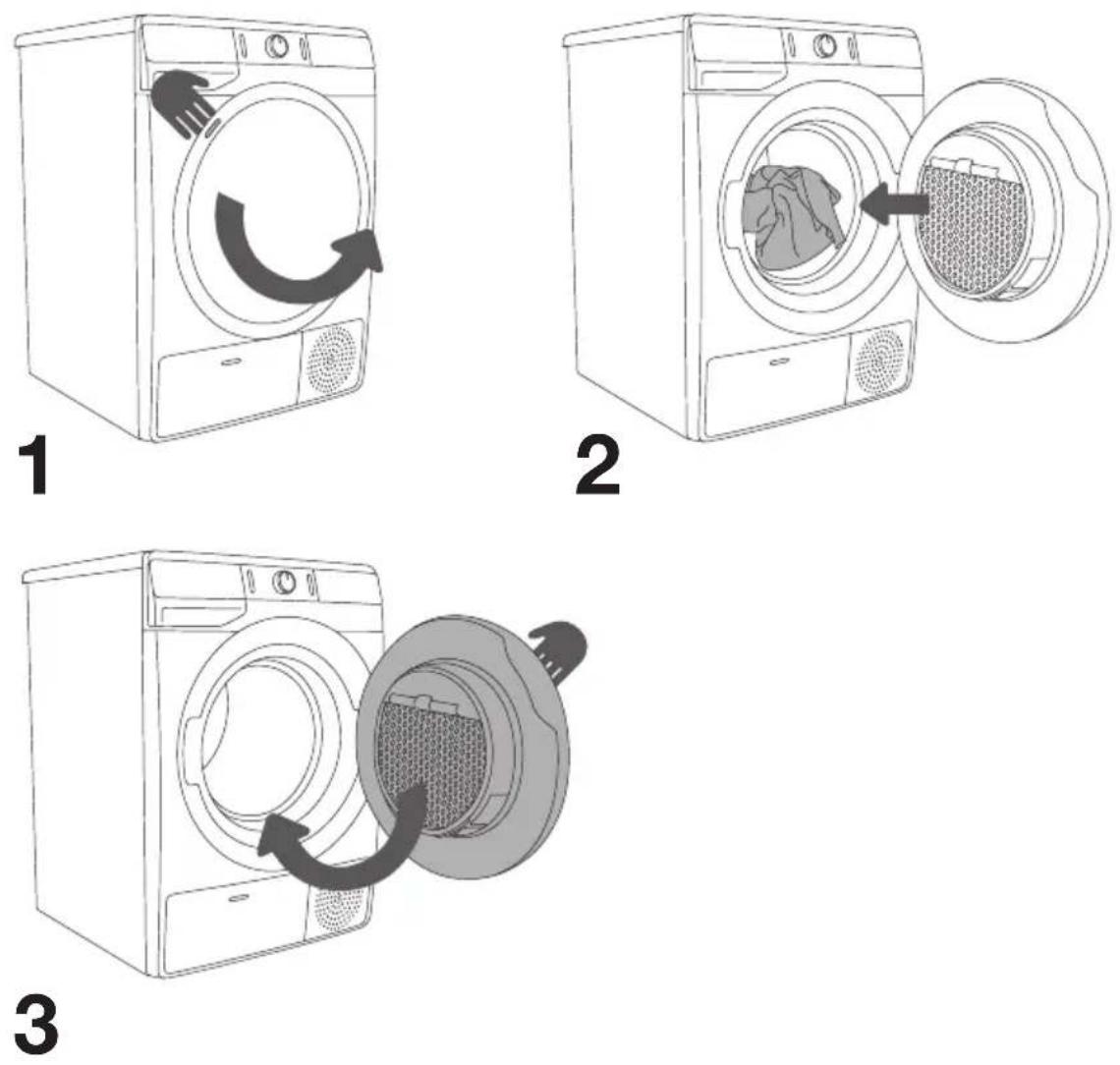 GORENJE DE7B - MISE EN MARCHE DU SÈCHE-LINGE - 2
