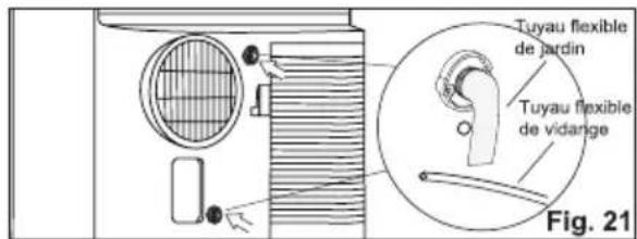 AEG AXP34U338BW - Instructions de vidange - 2