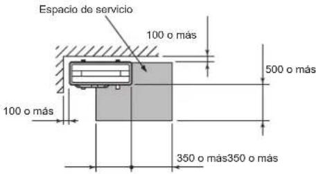MITSUBISHI MXZ3HA50VFE1 - Espacio de servicio - 1