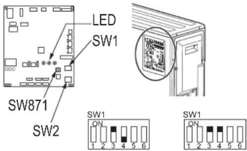 MITSUBISHI MXZ3HA50VFE1 - 4-4. BLOQUEAR O MODO DE OPERAÇÃO DO APAPRELHO DE AR CONDICIONADO (FRIO, DESUMIDIFICAÇÃO, QUENTE) - 1