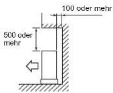 MITSUBISHI MXZ3HA50VFE1 - Hindernisse oben - 1
