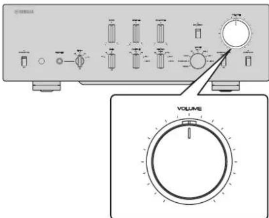 YAMAHA C5000 - Regolazione del livello del volume - 2